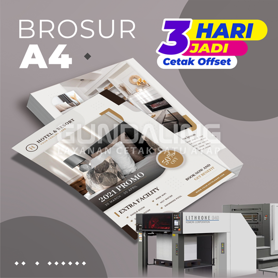 Brosur A4 3 Hari Jadi (Offset) (coming soon)