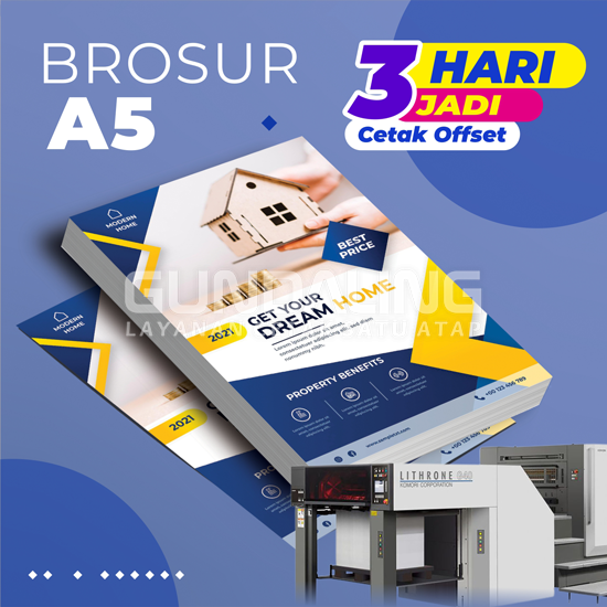 Brosur A5 3 Hari Jadi (Offset) (coming soon)