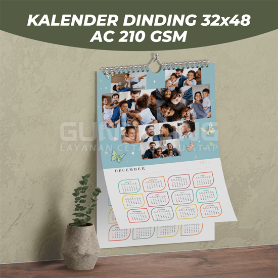 Kalender Dinding 32 x 48 CM AC 210