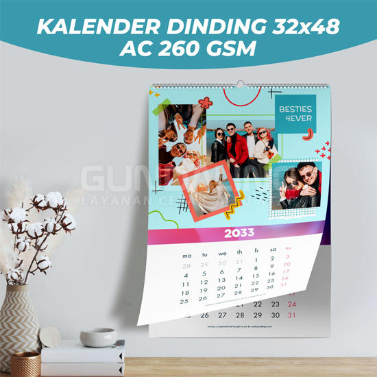 Kalender Dinding 32 x 48 CM AC 260