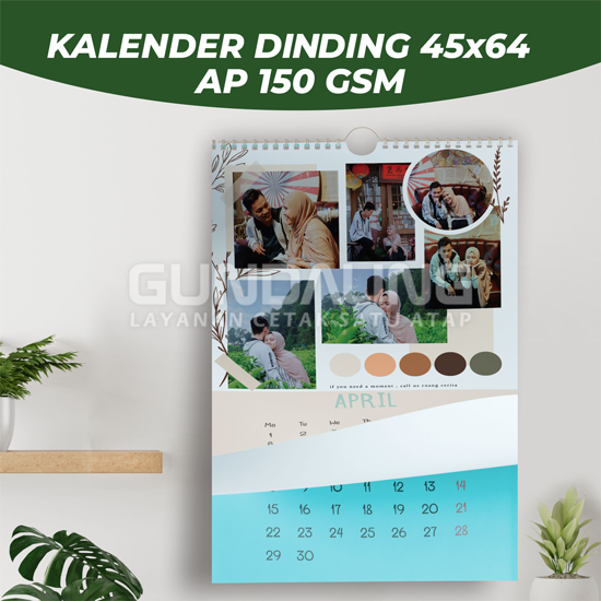 Kalender Dinding 64 x 44 cm AP 150
