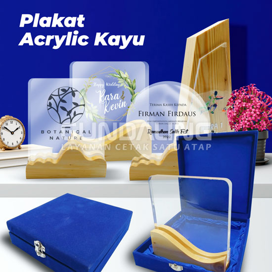 Plakat Acrylic Kayu
