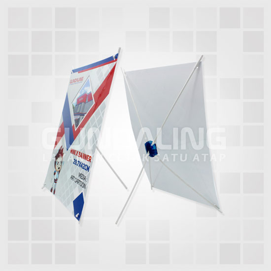 Mini X Banner Art Cartoon 260